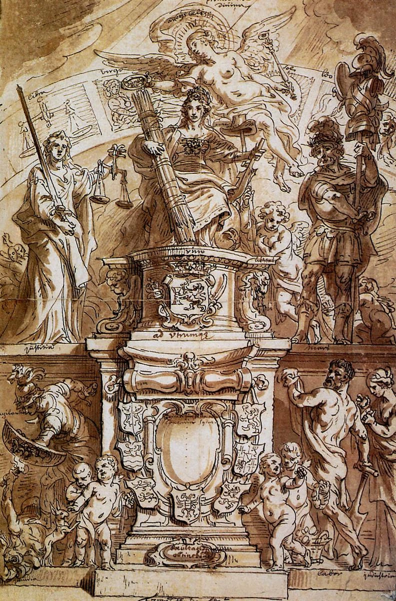 Allegoria Provincia Unita